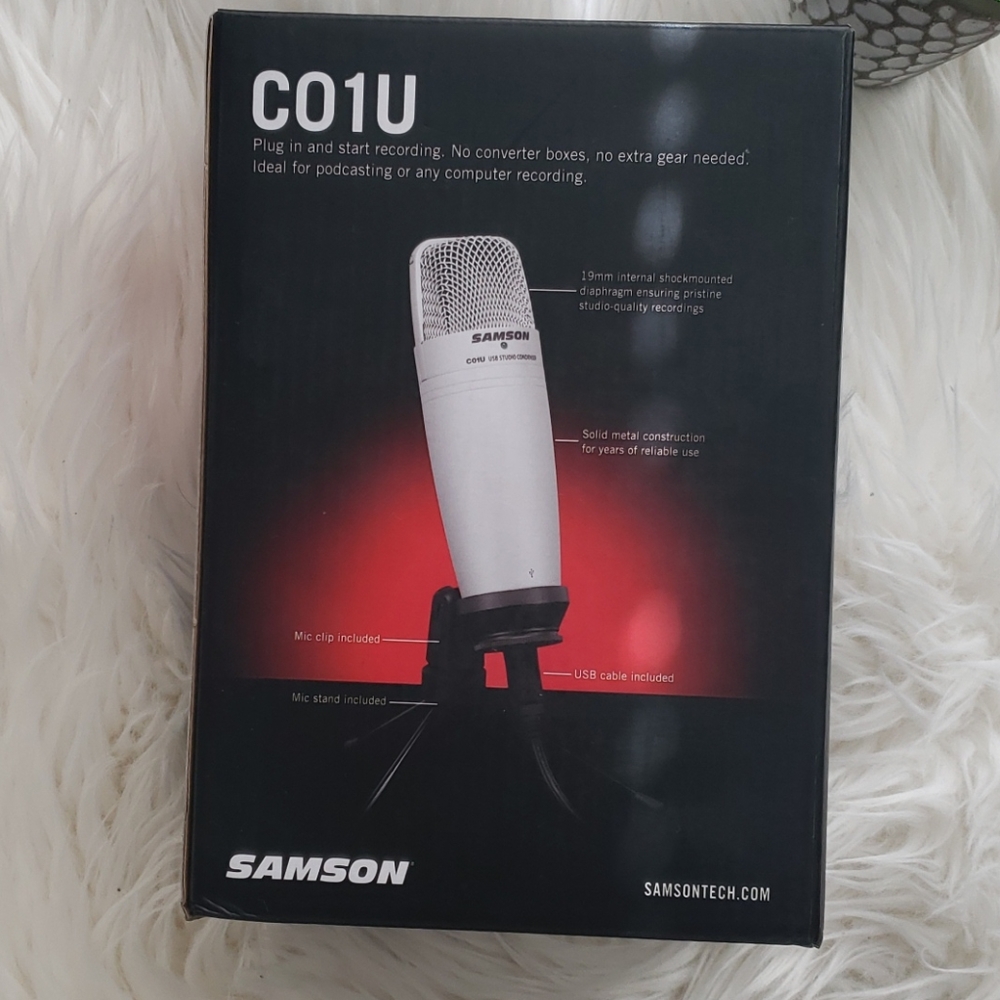 Samson C01U USB Studio Condenser Microphone - Picture 2 of 2